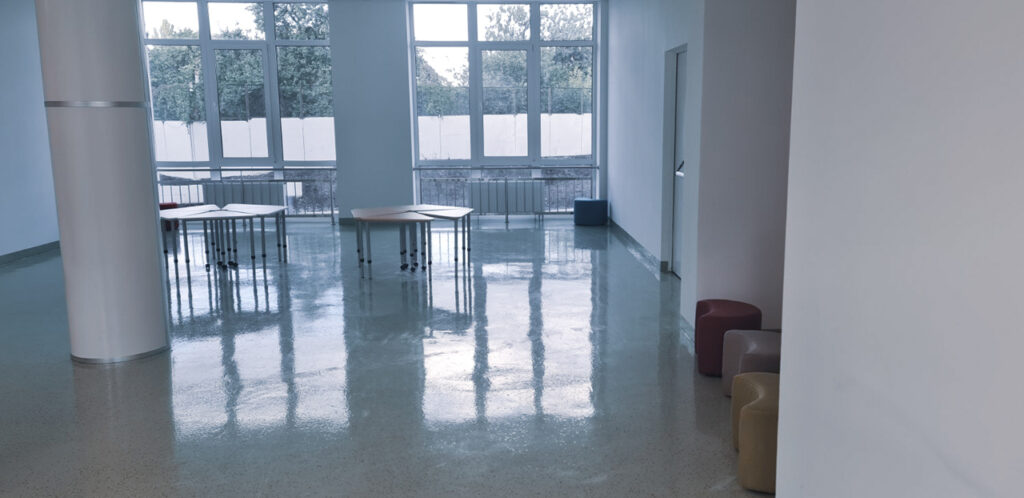 Наливний полімерний пол