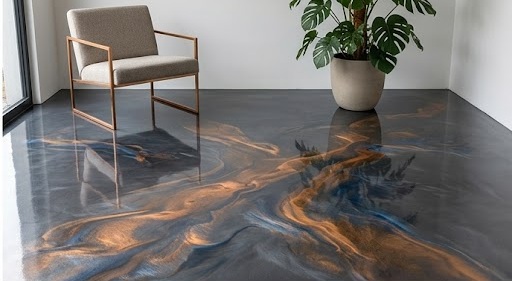 наливна підлога дизайн