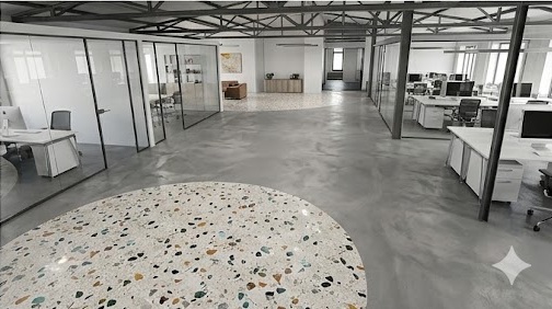 Декоративна наливна підлога ціна