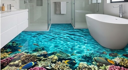 наливна підлога дизайн